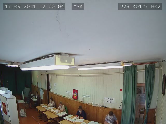 Скриншот нарушения с видеокамеры УИК 127