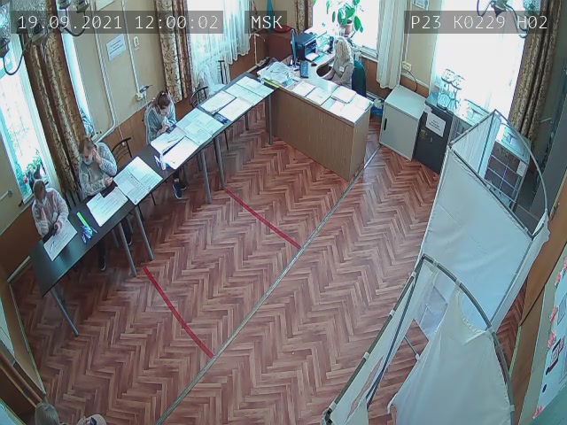Скриншот нарушения с видеокамеры УИК 229