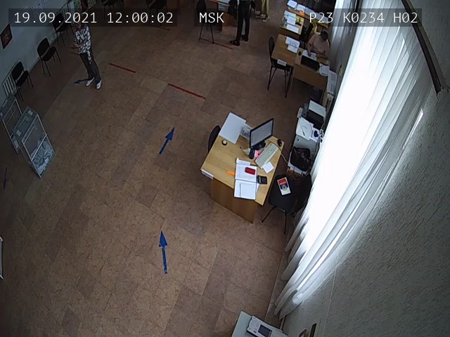 Скриншот нарушения с видеокамеры УИК 234