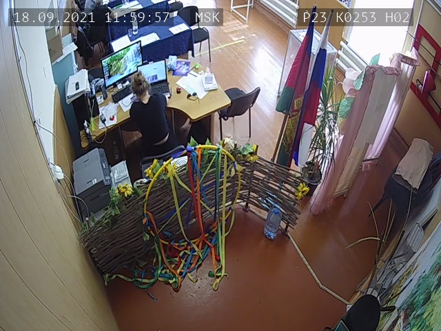 Скриншот нарушения с видеокамеры УИК 253