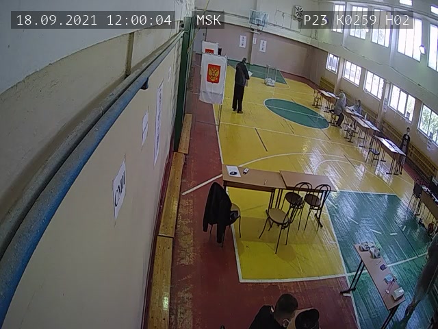 Скриншот нарушения с видеокамеры УИК 259