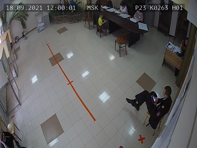 Скриншот нарушения с видеокамеры УИК 263