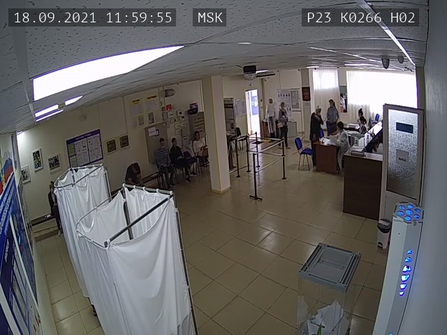 Скриншот нарушения с видеокамеры УИК 266