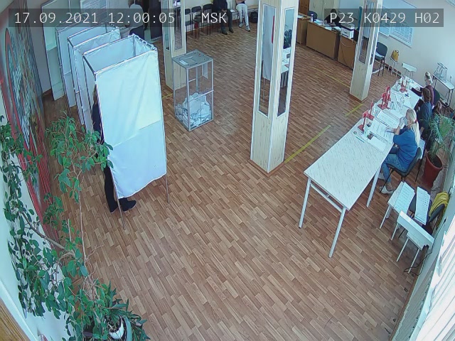 Скриншот нарушения с видеокамеры УИК 429