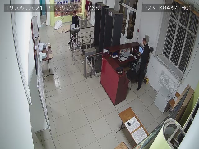 Скриншот нарушения с видеокамеры УИК 437