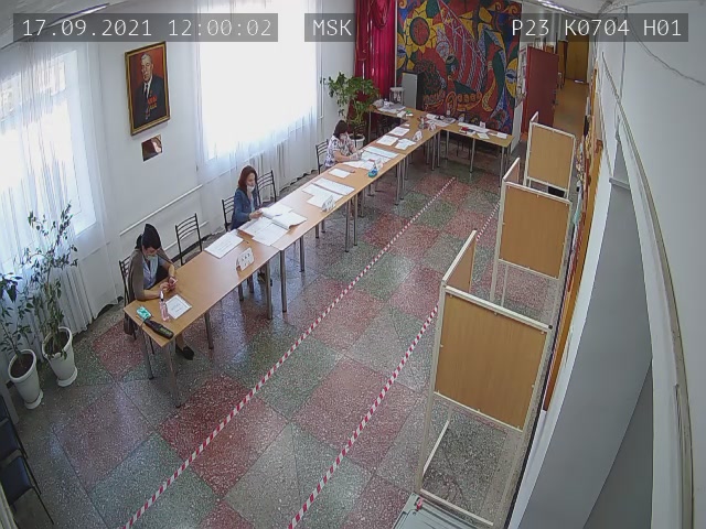 Скриншот нарушения с видеокамеры УИК 704