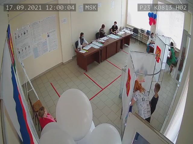 Скриншот нарушения с видеокамеры УИК 813