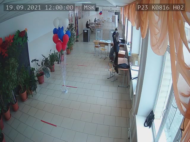 Скриншот нарушения с видеокамеры УИК 816