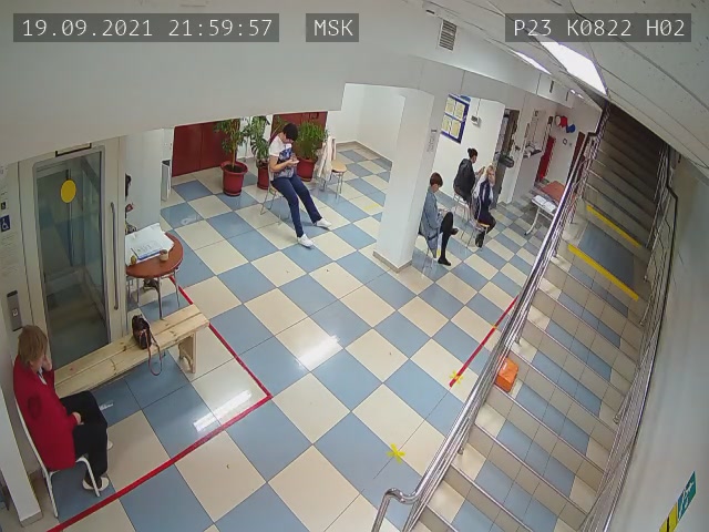 Скриншот нарушения с видеокамеры УИК 822