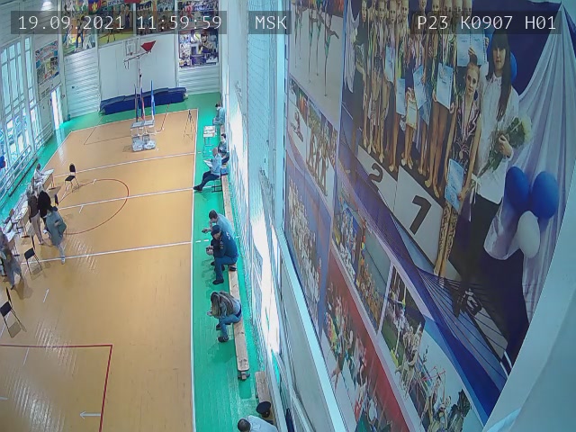 Скриншот нарушения с видеокамеры УИК 907
