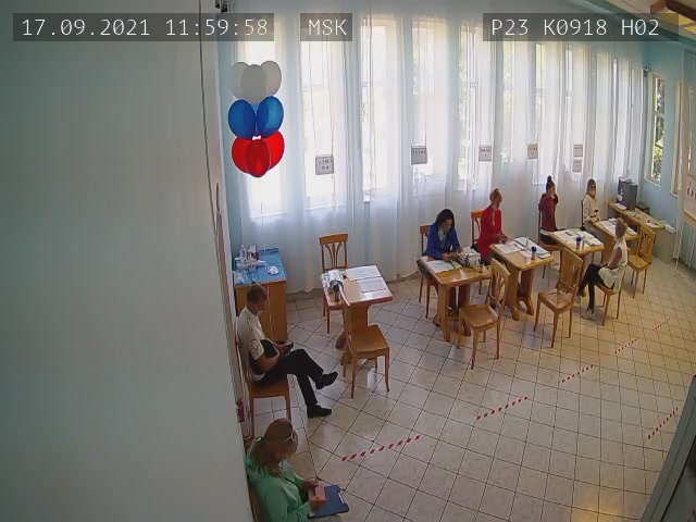Скриншот нарушения с видеокамеры УИК 918