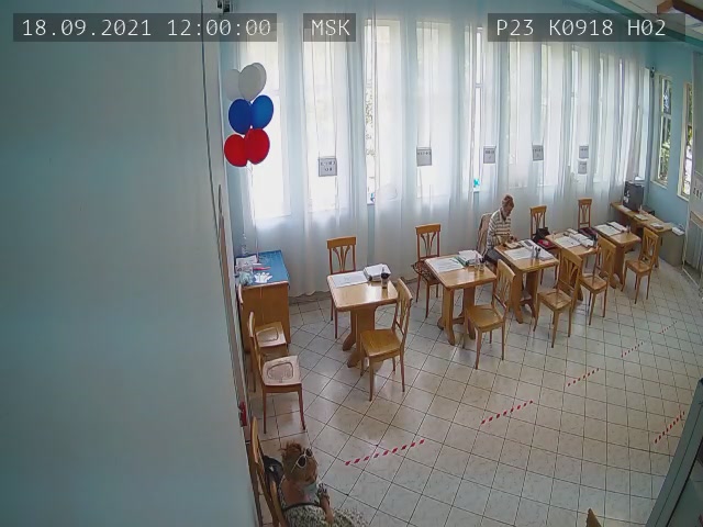 Скриншот нарушения с видеокамеры УИК 918