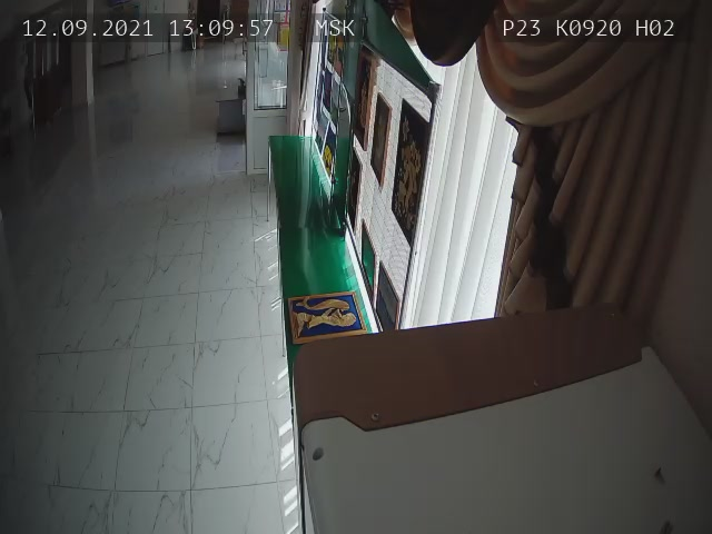 Скриншот нарушения с видеокамеры УИК 920