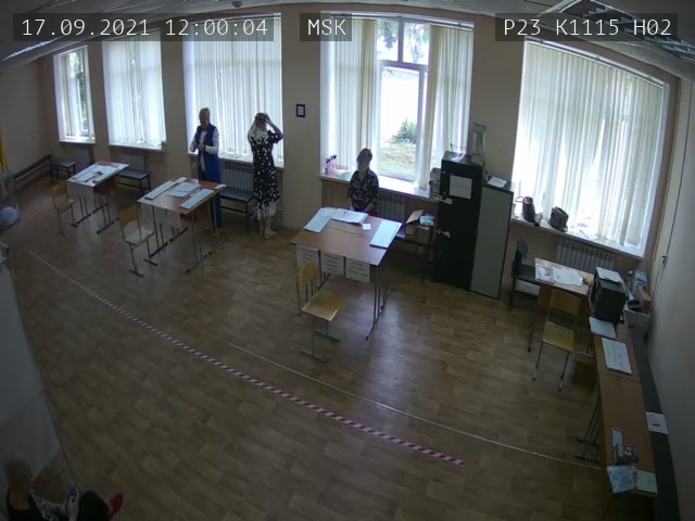 Скриншот нарушения с видеокамеры УИК 1115