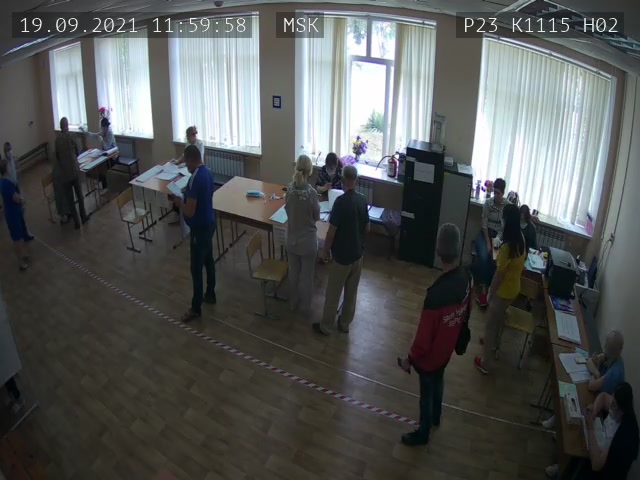 Скриншот нарушения с видеокамеры УИК 1115