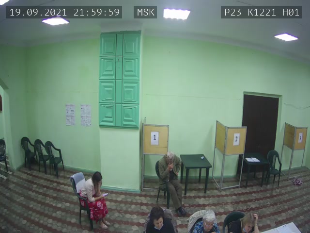 Скриншот нарушения с видеокамеры УИК 1221