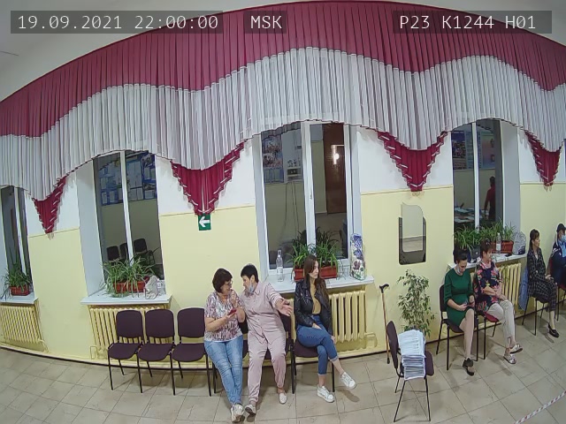 Скриншот нарушения с видеокамеры УИК 1244