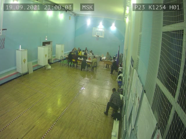 Скриншот нарушения с видеокамеры УИК 1254