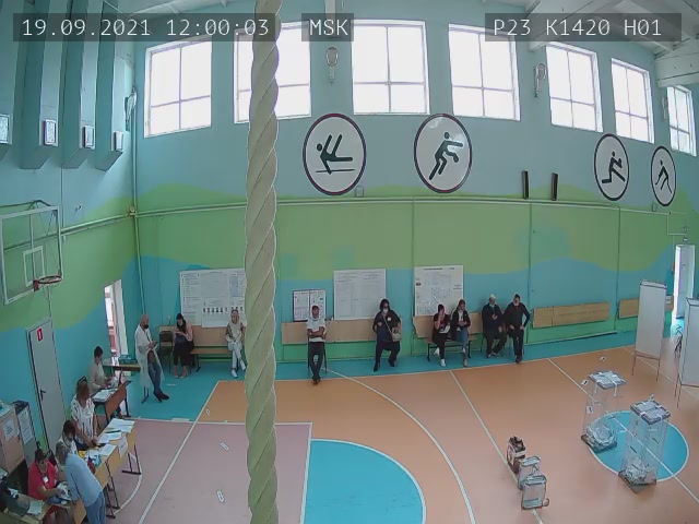 Скриншот нарушения с видеокамеры УИК 1420