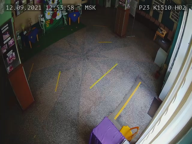 Скриншот нарушения с видеокамеры УИК 1510