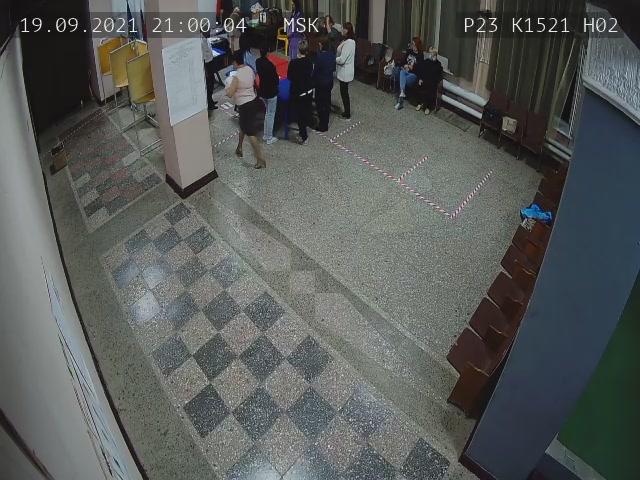 Скриншот нарушения с видеокамеры УИК 1521