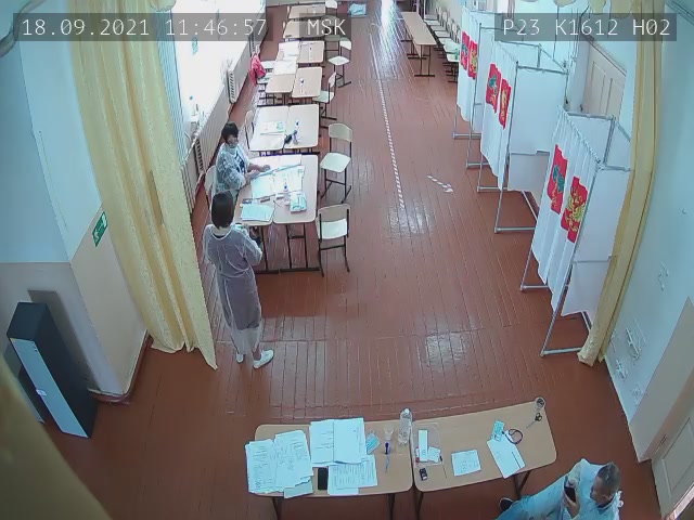 Скриншот нарушения с видеокамеры УИК 1612