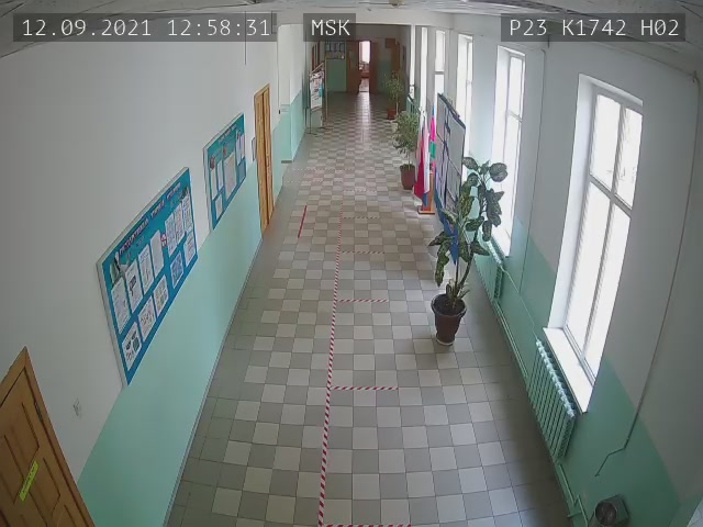 Скриншот нарушения с видеокамеры УИК 1742