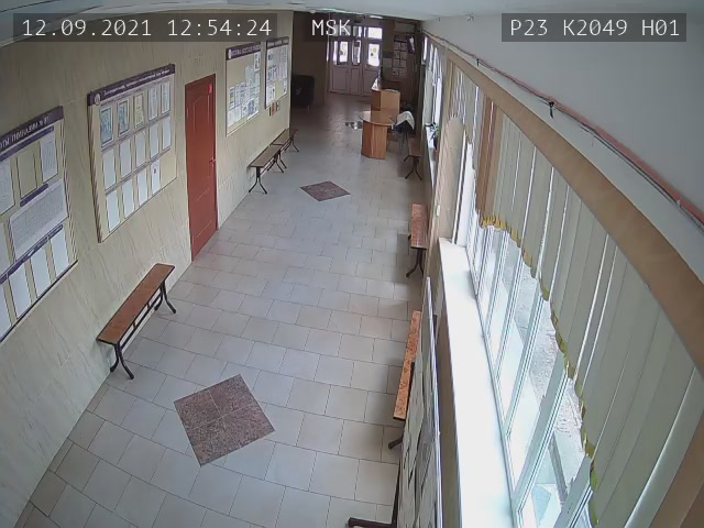 Скриншот нарушения с видеокамеры УИК 2049