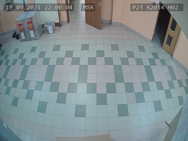 Скриншот нарушения с видеокамеры УИК 2054