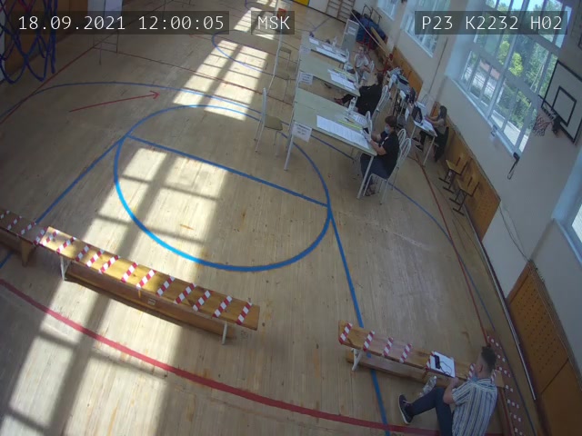 Скриншот нарушения с видеокамеры УИК 2232