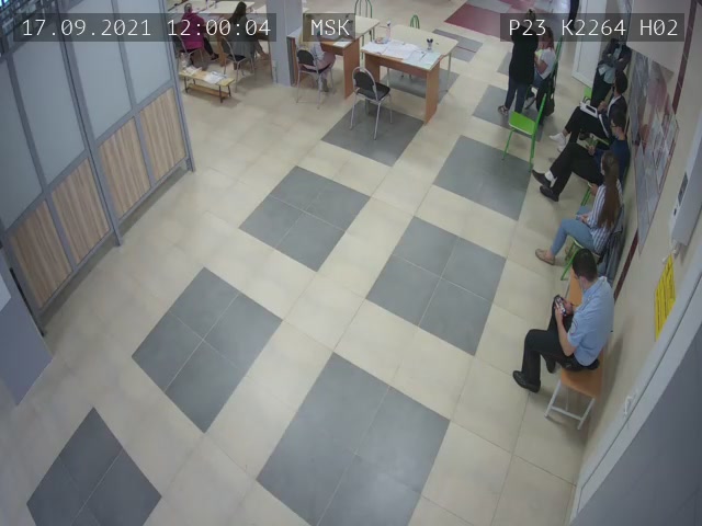 Скриншот нарушения с видеокамеры УИК 2268