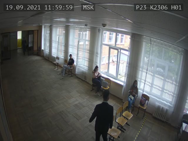 Скриншот нарушения с видеокамеры УИК 2306