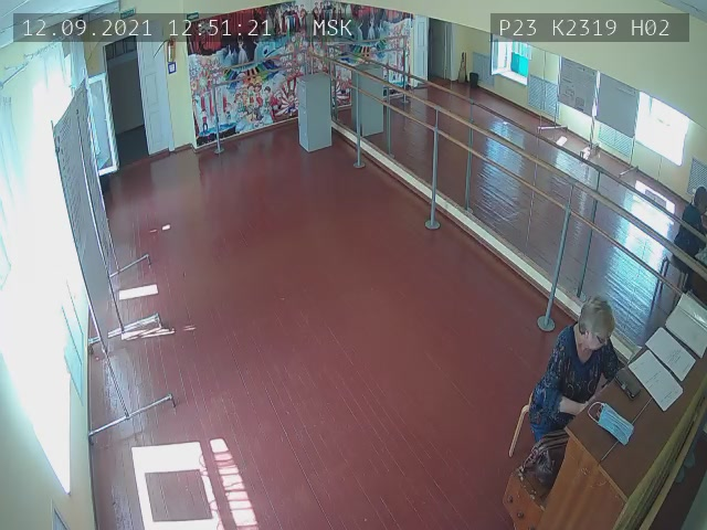 Скриншот нарушения с видеокамеры УИК 2319