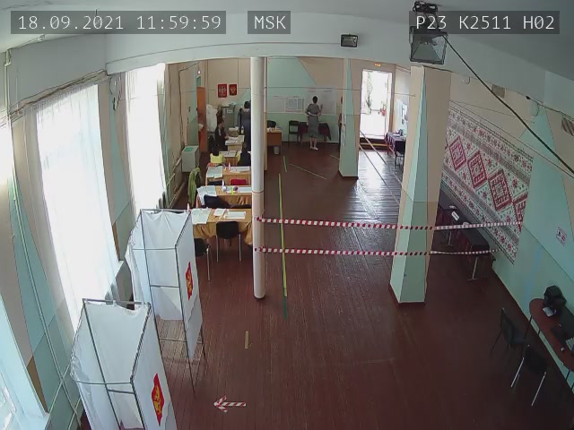 Скриншот нарушения с видеокамеры УИК 2511