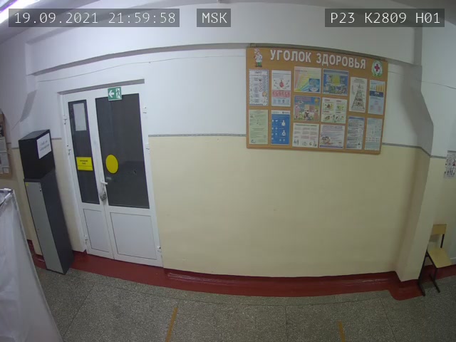 Скриншот нарушения с видеокамеры УИК 2809