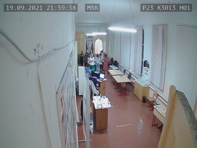 Скриншот нарушения с видеокамеры УИК 3013