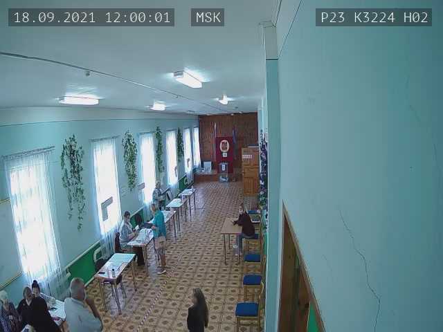 Скриншот нарушения с видеокамеры УИК 3224