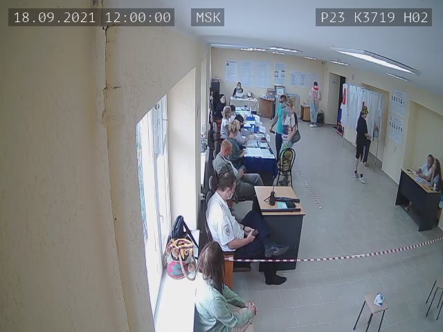 Скриншот нарушения с видеокамеры УИК 3719