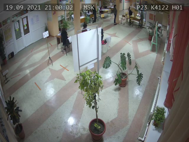 Скриншот нарушения с видеокамеры УИК 4122