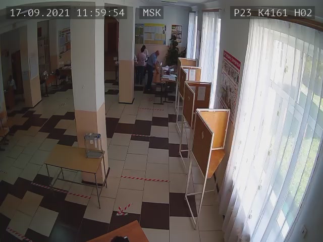 Скриншот нарушения с видеокамеры УИК 4161