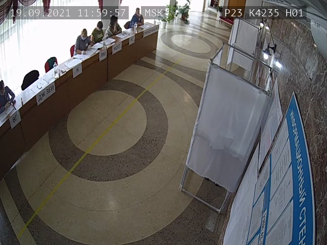 Скриншот нарушения с видеокамеры УИК 4235