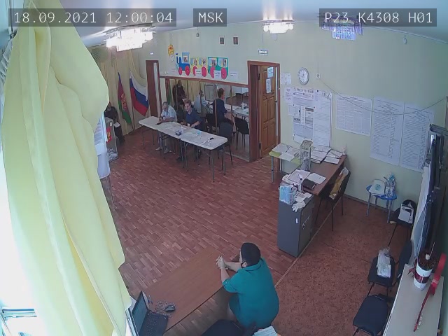 Скриншот нарушения с видеокамеры УИК 4308