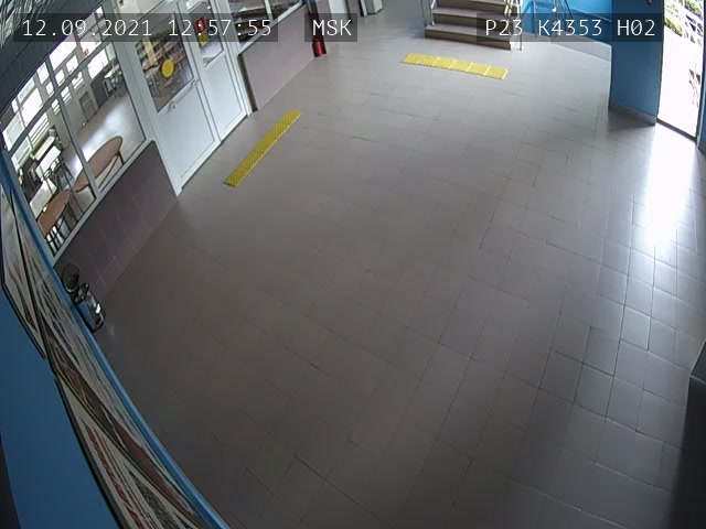 Скриншот нарушения с видеокамеры УИК 4353