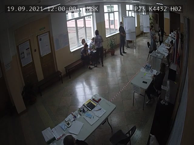 Скриншот нарушения с видеокамеры УИК 4432