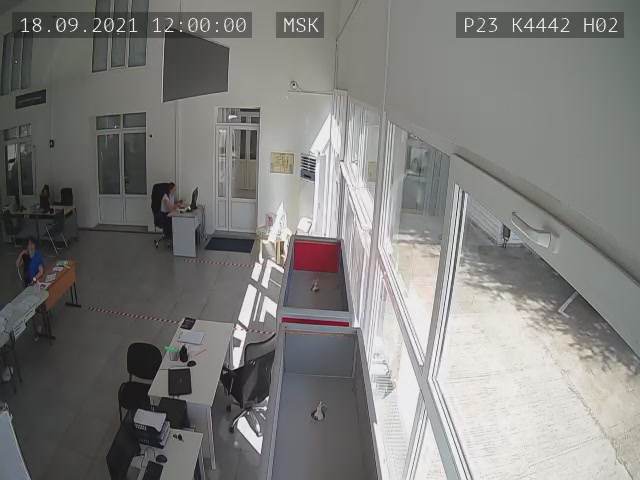 Скриншот нарушения с видеокамеры УИК 4442