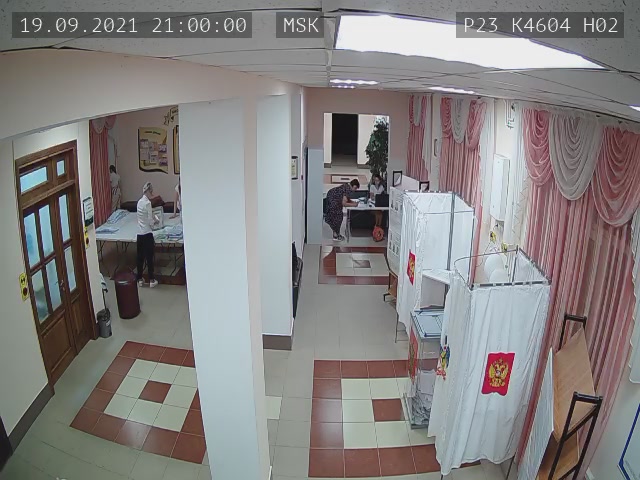Скриншот нарушения с видеокамеры УИК 4604