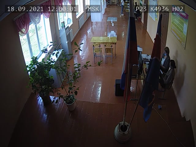 Скриншот нарушения с видеокамеры УИК 4936