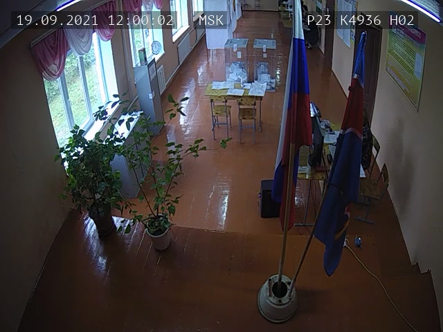 Скриншот нарушения с видеокамеры УИК 4936
