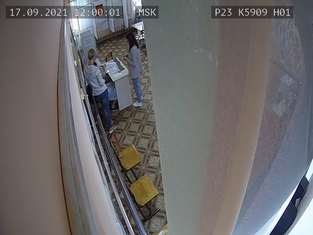 Скриншот нарушения с видеокамеры УИК 5909