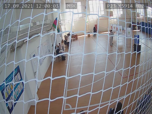 Скриншот нарушения с видеокамеры УИК 5914